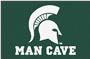 Fan Mats Michigan State Univ. Man Cave Starter Mat