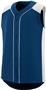 Augusta Sleeveless Full Button-Up Slugger Baseball Jersey Adult Youth