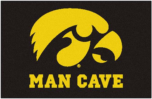 Fan Mats University of Iowa Man Cave Starter Mat