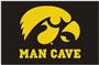 Fan Mats University of Iowa Man Cave Starter Mat
