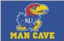 Fan Mats University of Kansas Man Cave Starter Mat