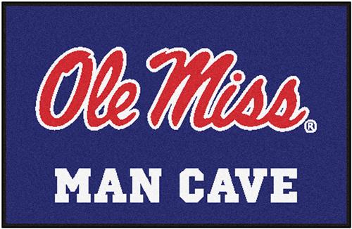 Fan Mats Univ. of Mississippi Man Cave Starter Mat