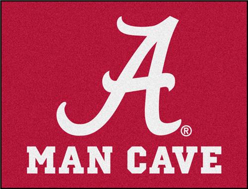 Fan Mats NCAA Alabama Man Cave All-Star Mat
