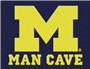 Fan Mats NCAA Michigan Man Cave All-Star Mat