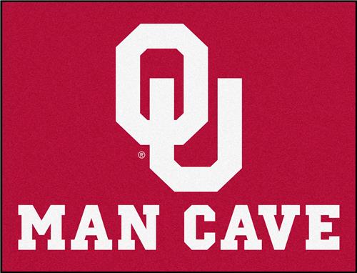 Fan Mats NCAA Oklahoma Man Cave All-Star Mat