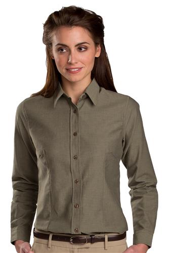 Edwards Womens Contemporary Easy Care Oxford