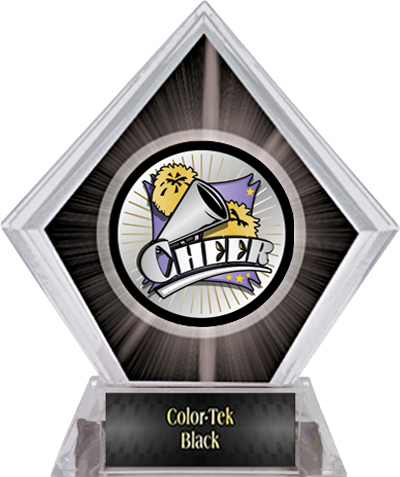 Hasty Award Xtreme Cheer Black Diamond Ice Trophy. Personalization is available on this item.