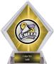 Hasty Award Xtreme Cheer Yellow Diamond Ice Trophy