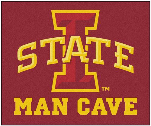 Fan Mats Iowa State Univ. Man Cave Tailgater Mat