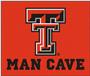 Fan Mats Texas Tech Univ. Man Cave Tailgater Mat