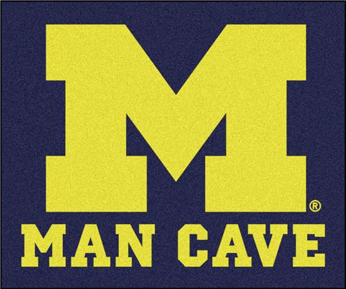 Fan Mats NCAA Michigan Man Cave Tailgater Mat