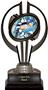 Black Hurricane 7" Bust-Out Swimming Trophy