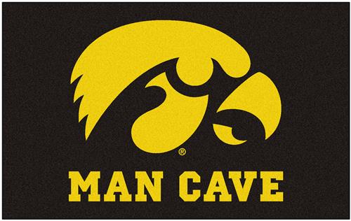 Fan Mats University of Iowa Man Cave Ulti-Mat