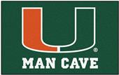 Fan Mats University of Miami Man Cave Ulti-Mat