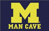 Fan Mats NCAA Michigan Man Cave Ulti-Mat