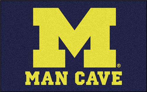 Fan Mats NCAA Michigan Man Cave Ulti-Mat