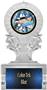 Hasty Award 7" Shoot Star Ice Bust-Out Swim Trophy