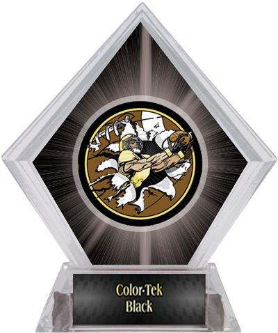 Bust-Out Football Black Diamond Ice Trophy