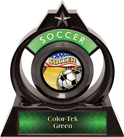 Hasty Awards Eclipse 6" Americana Soccer Trophy