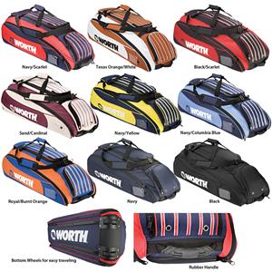 Worth Custom Baseball /Softball Player Equipment Bags - Baseball