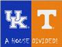Fan Mats NCAA Kentucky/Tennessee House Divided Mat