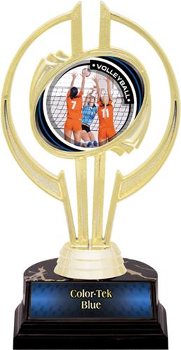 Awards Gold Hurricane 7" P.R.2 Volleyball Trophy. Personalization is available on this item.