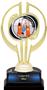 Awards Gold Hurricane 7" P.R.2 Volleyball Trophy