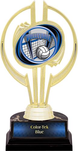 Award Gold Hurricane 7" ProSport Volleyball Trophy. Personalization is available on this item.