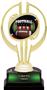 Awards Gold Hurricane 7" Patriot Football Trophy