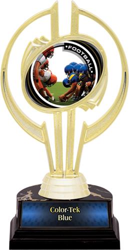 Awards Gold Hurricane 7" P.R.1 Football Trophy. Personalization is available on this item.