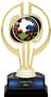 Awards Gold Hurricane 7" P.R.1 Football Trophy