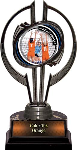 Awards Black Hurricane 7" P.R.2 Volleyball Trophy. Personalization is available on this item.