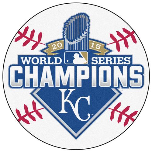 World Series Champ Kansas City Royals Baseball Mat