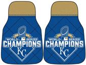 KC Royals World Series Champions Car Mats (set)