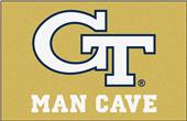 Fan Mats NCAA Georgia Tech Man Cave Starter Mat