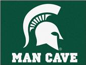 Fan Mats Michigan State Univ Man Cave All-Star Mat