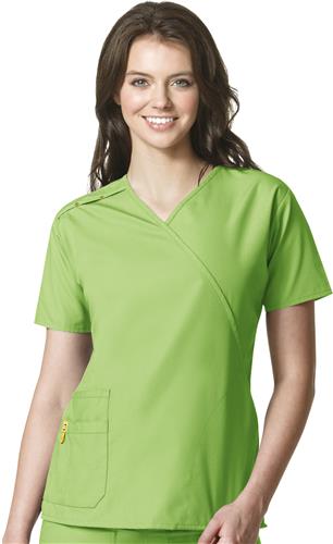 WonderWink The Juliet Womens Scrub Top. Embroidery is available on this item.