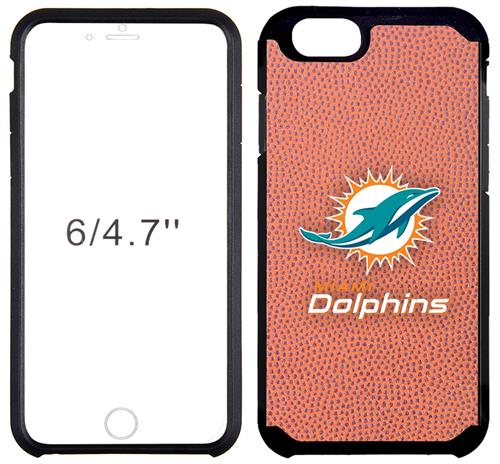Dolphins Football Pebble Feel iPhone 6/6 Plus Case