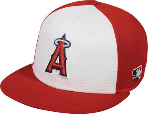 OC Sports MLB Los Angeles Angels Colorblock Cap