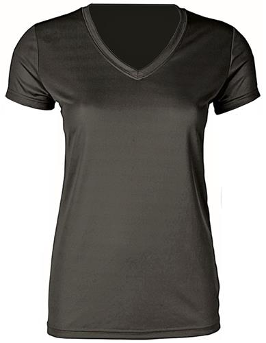 Century Place Lady Vera V-Neck Tee. Printing is available for this item.