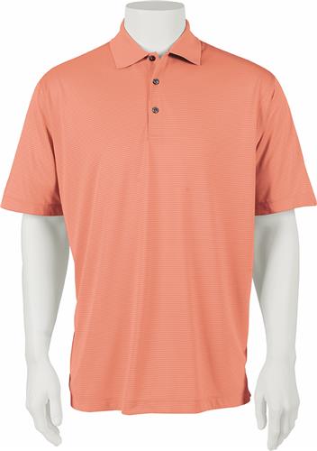Century Place Adult Windsor Mini-Tex Knit Polo. Printing is available for this item.