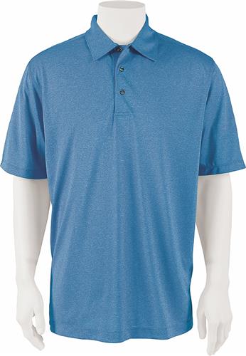 Century Place Adult Mirage Heather Polo. Printing is available for this item.