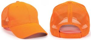 OC Sports Adjustable Mesh Back Cap 315M. Embroidery is available on this item.