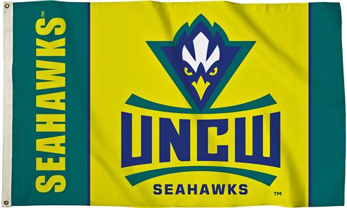 Collegiate UNC Wilmington 3' x 5' Flag W/Grommets