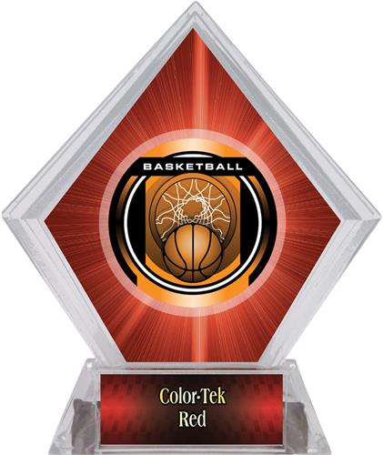 Awards Legacy Basketball Red Diamond Ice Trophy. Personalization is available on this item.