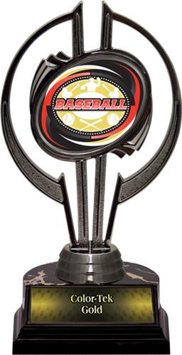Black Hurricane 7" Classic Baseball Trophy Label. Personalization is available on this item.