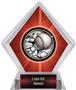 Bust-Out Baseball Red Diamond Ice Trophy Label