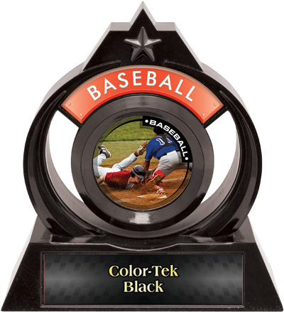 Hasty Awards Eclipse 6" P.R.2 Baseball Trophy. Personalization is available on this item.