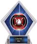 2" Legacy Baseball Blue Diamond Ice Trophy