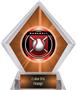 Awards Legacy Baseball Orange Diamond Ice Trophy
